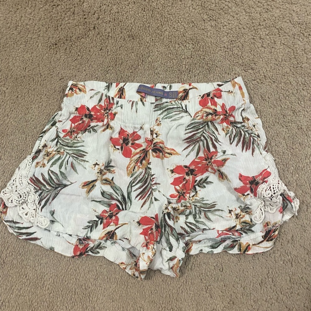Boom Boom Jeans Hawaiian Shorts Size S